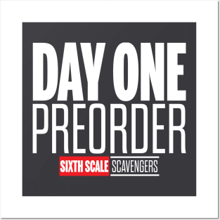 Day One Preorder (White Text) Posters and Art